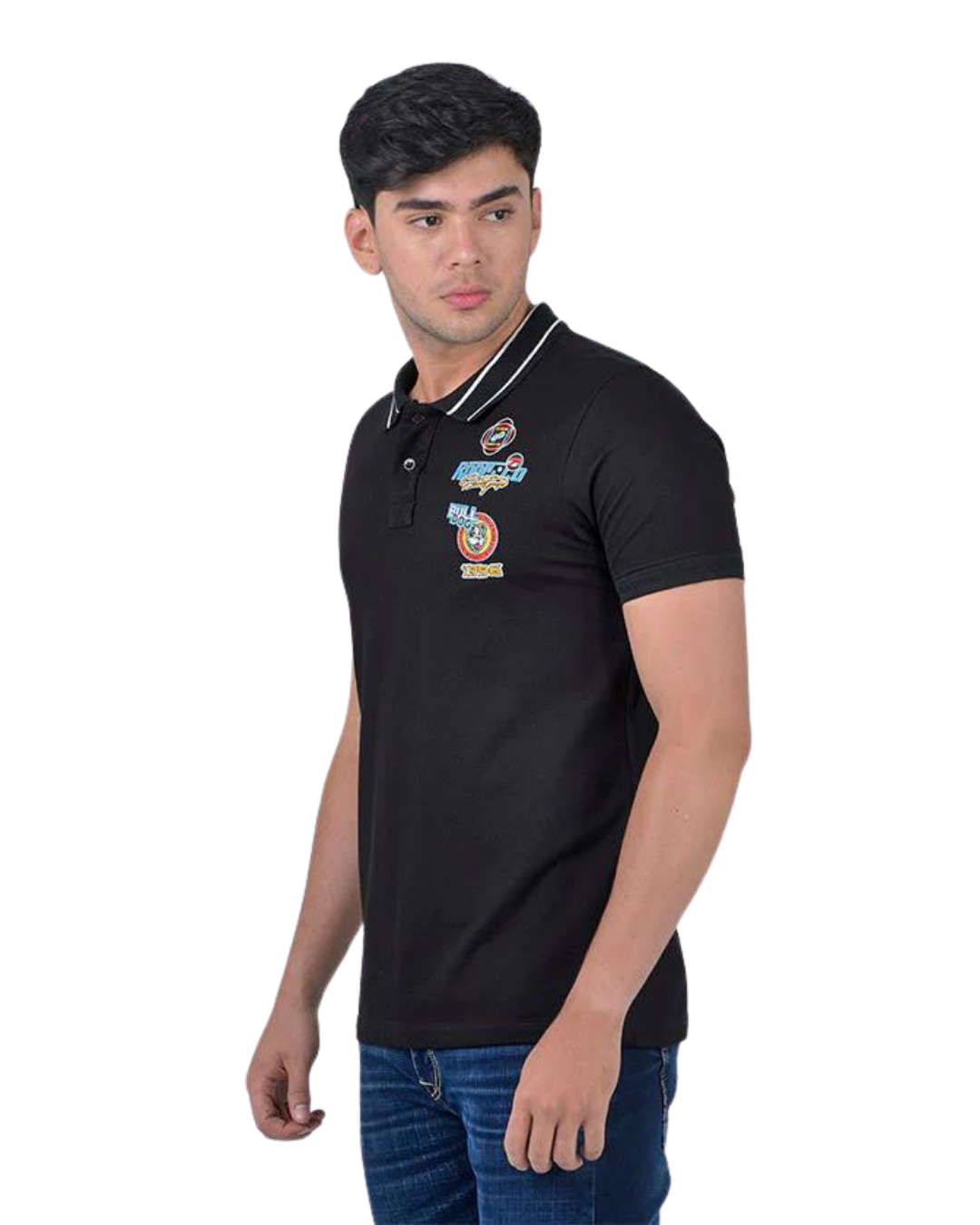 POLO NEGRA BULLDOG / RHBU-04026
