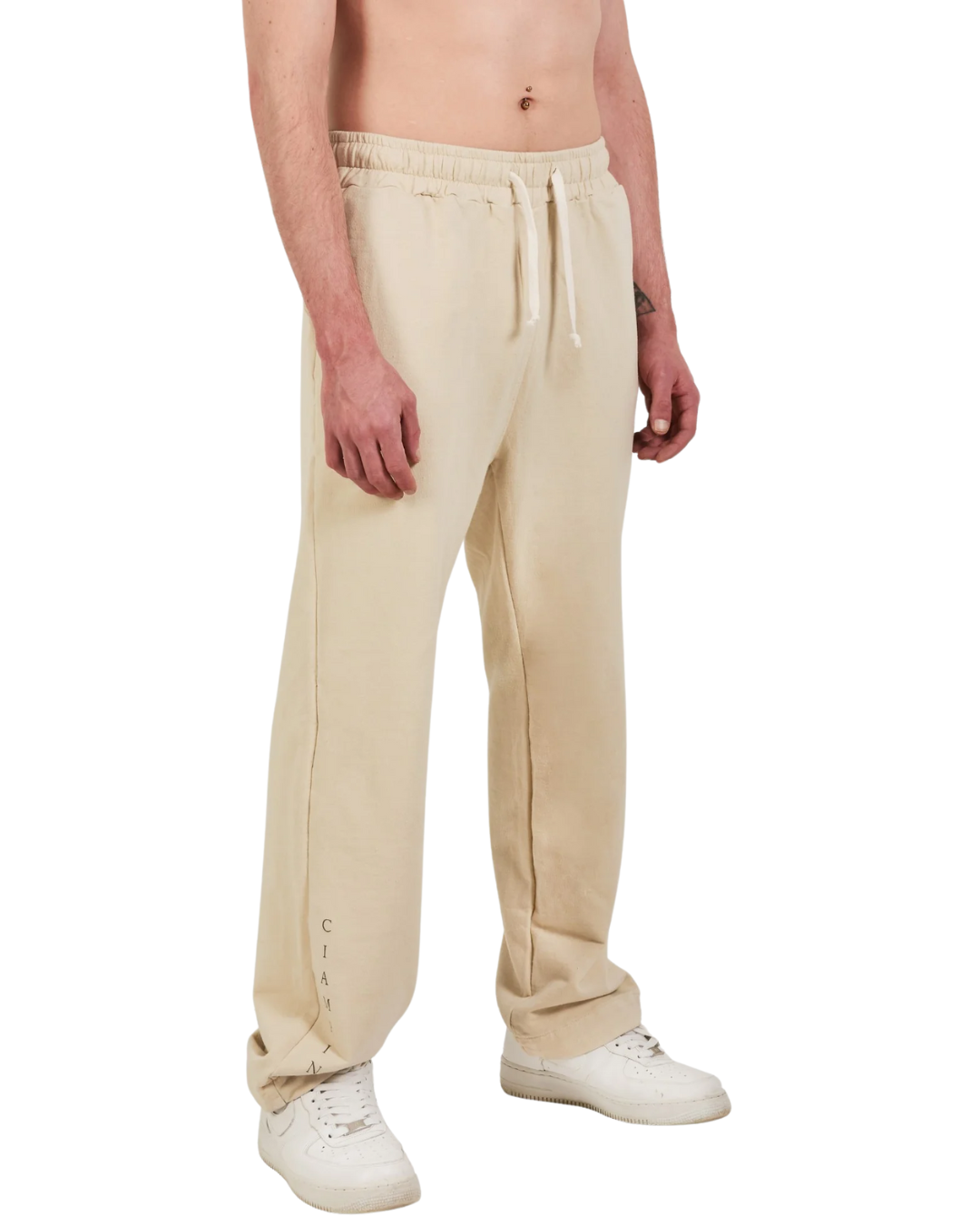 PANTALON BASIC CREMA UNISEX - CIAMPINO