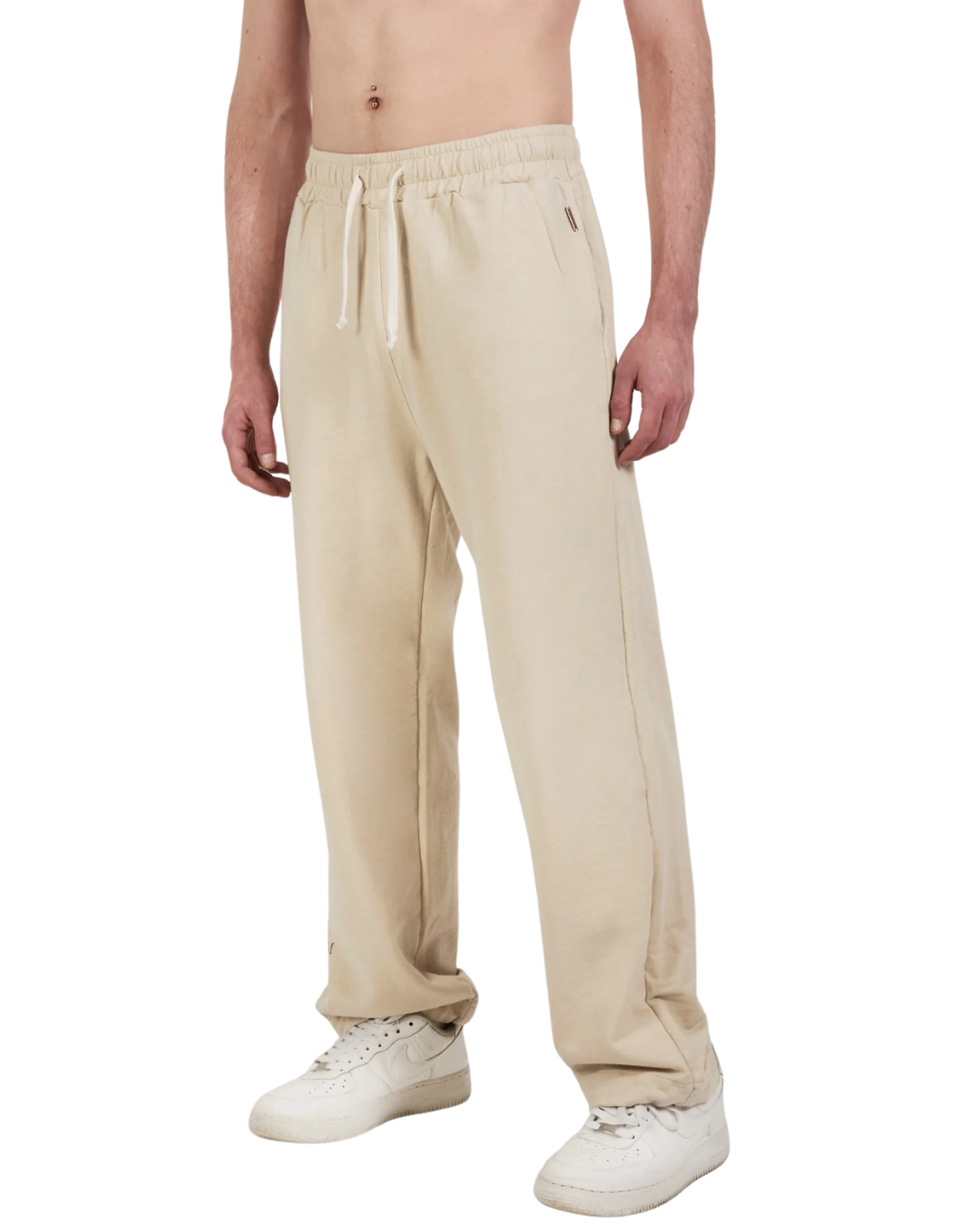 PANTALON BASIC CREMA UNISEX - CIAMPINO