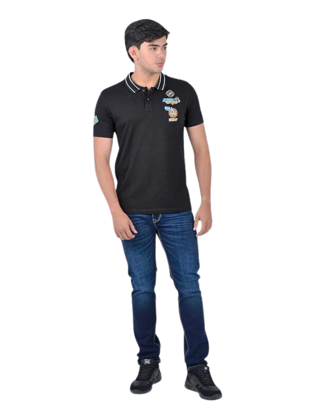 POLO NEGRA BULLDOG / RHBU-04026