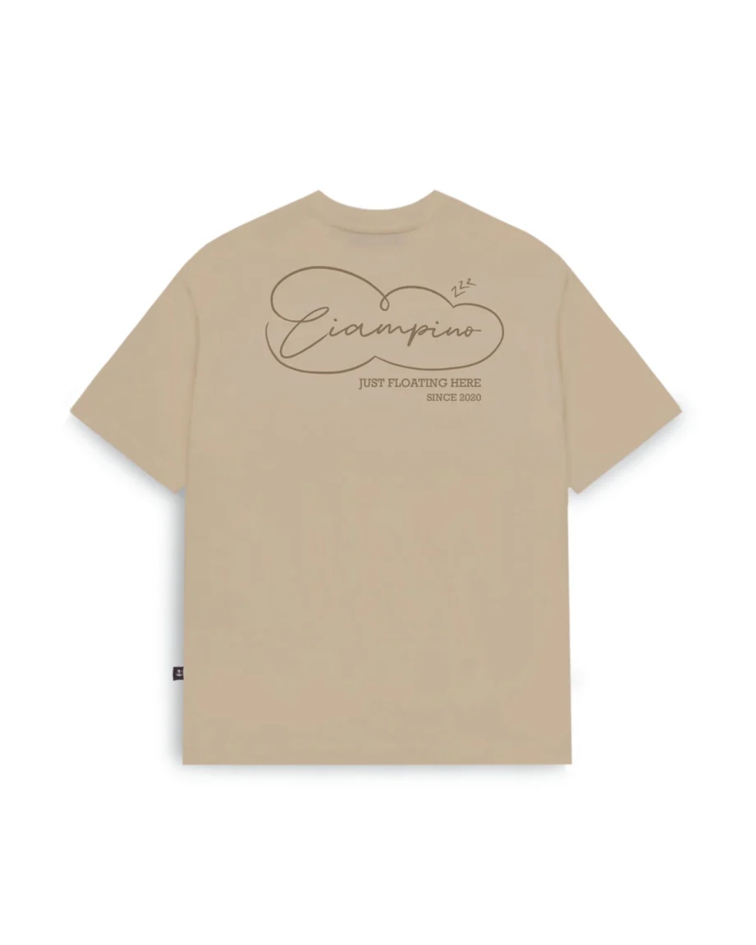 NUBES BEIGE T-SHIRT - CIAMPINO
