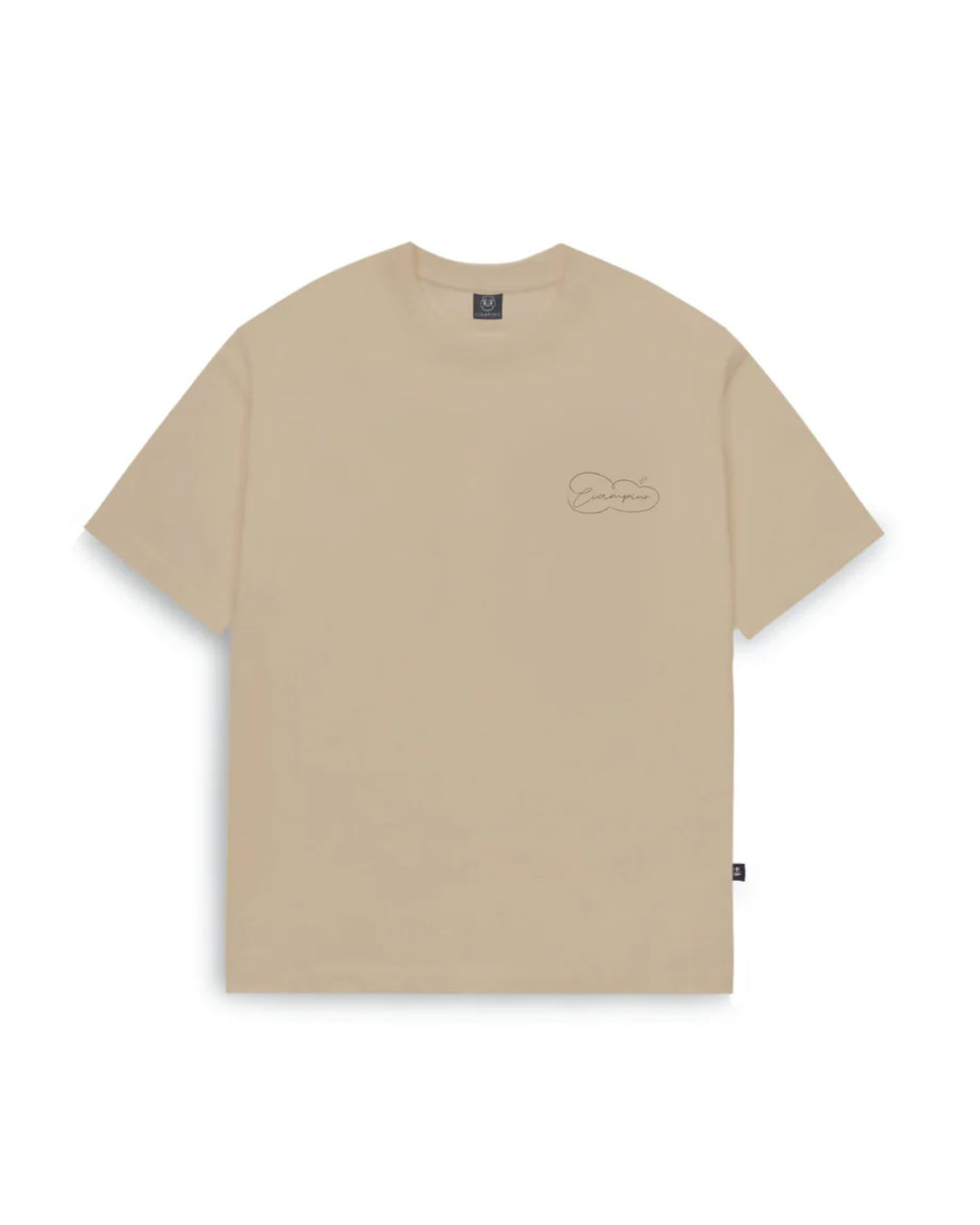 NUBES BEIGE T-SHIRT - CIAMPINO