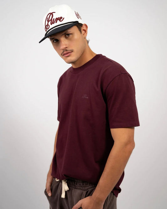 CLASSIC BURGUNDY T-SHIRT