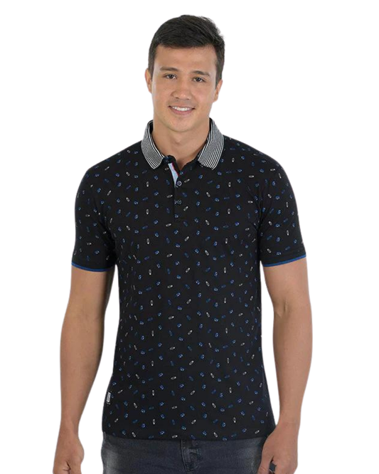 POLO NEGRA MOSAICOS / RHBU-02053