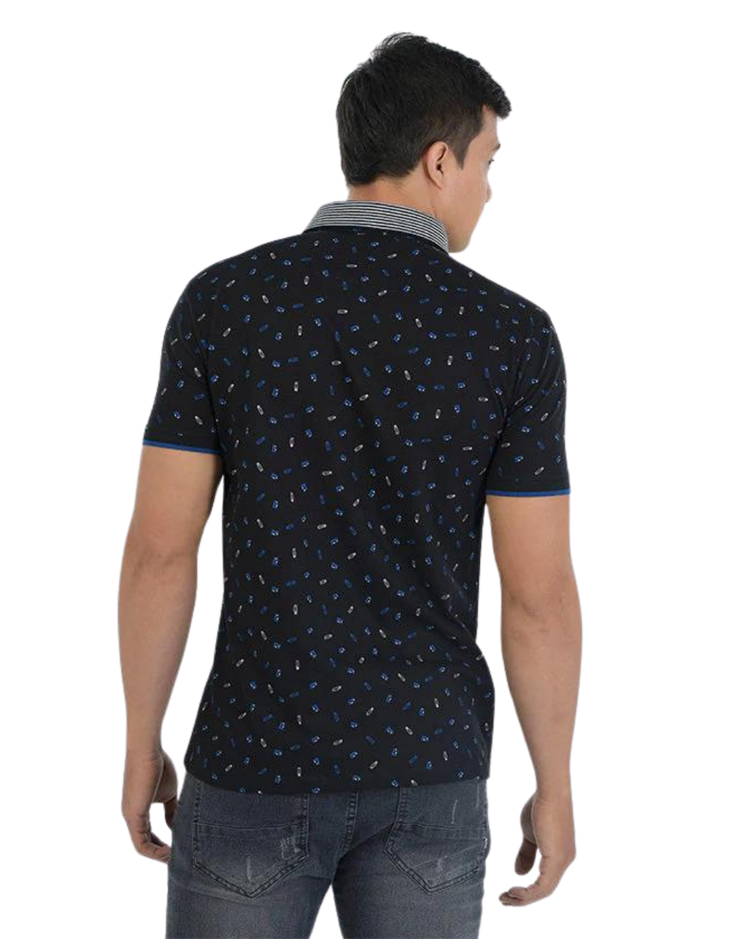 POLO NEGRA MOSAICOS / RHBU-02053