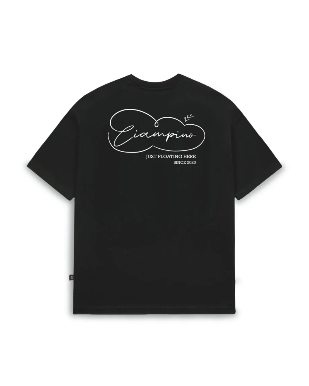 NUBES BLACK T-SHIRT - CIAMPINO