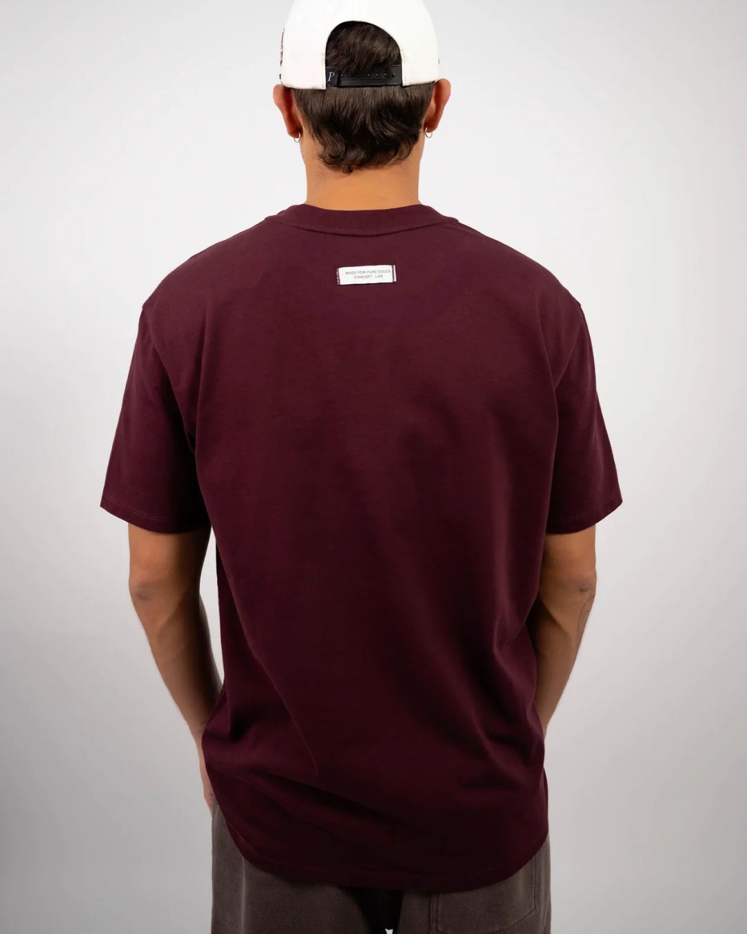 CLASSIC BURGUNDY T-SHIRT