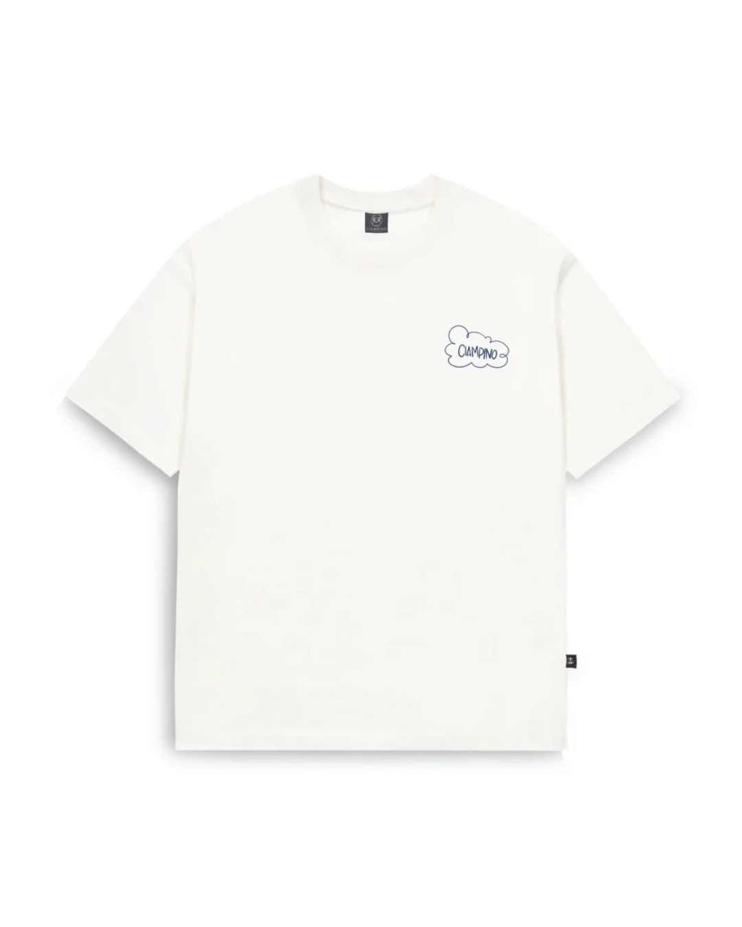 CLOUDS WHITE T-SHIRT - CIAMPINO