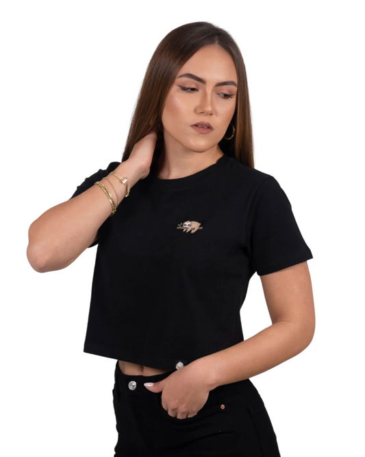 CROPTOP NEGRO - CIAMPINO