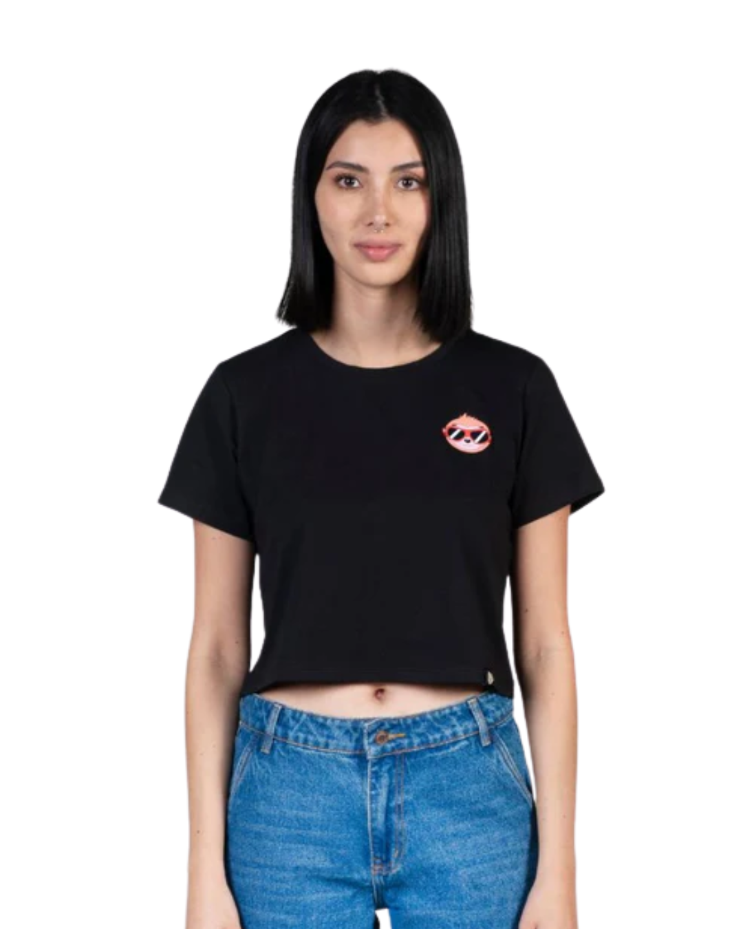 CROPTOP ROAD TRIP NEGRO - CIAMPINO