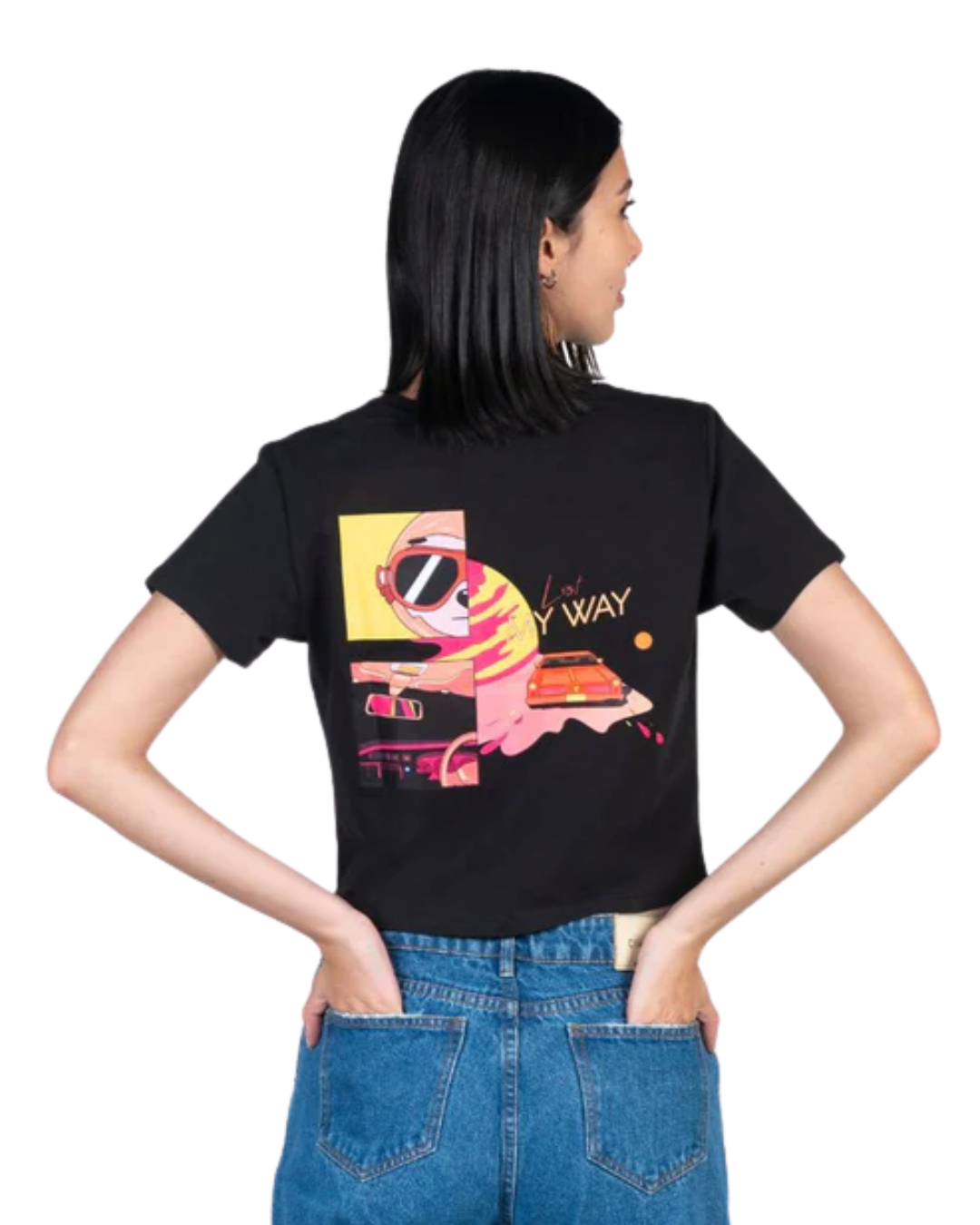 CROPTOP ROAD TRIP NEGRO - CIAMPINO