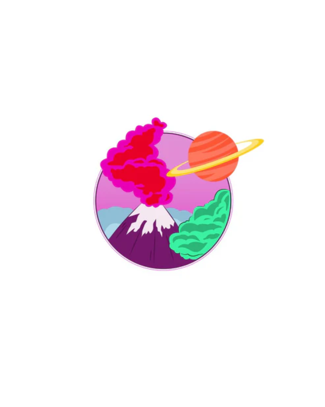 CROPTOP VOLCANO NEGRO - CIAMPINO