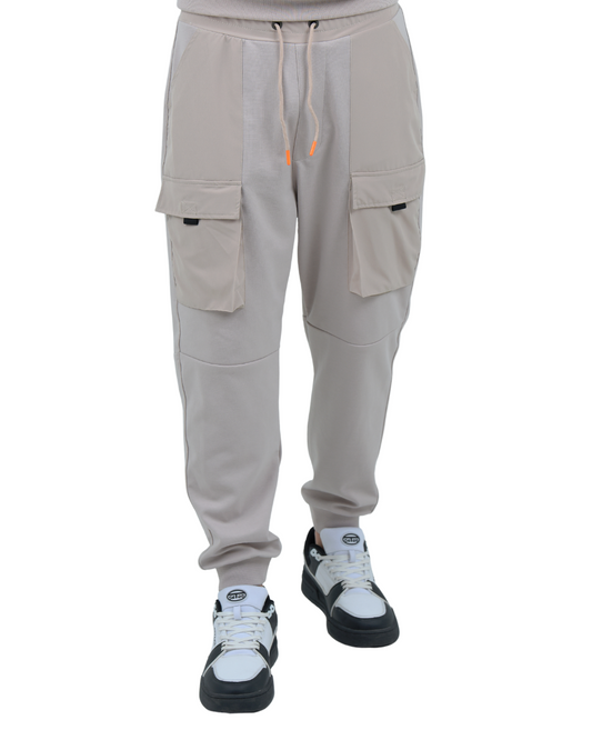 JOGGER CARGO BEIGE  - BLUE INC