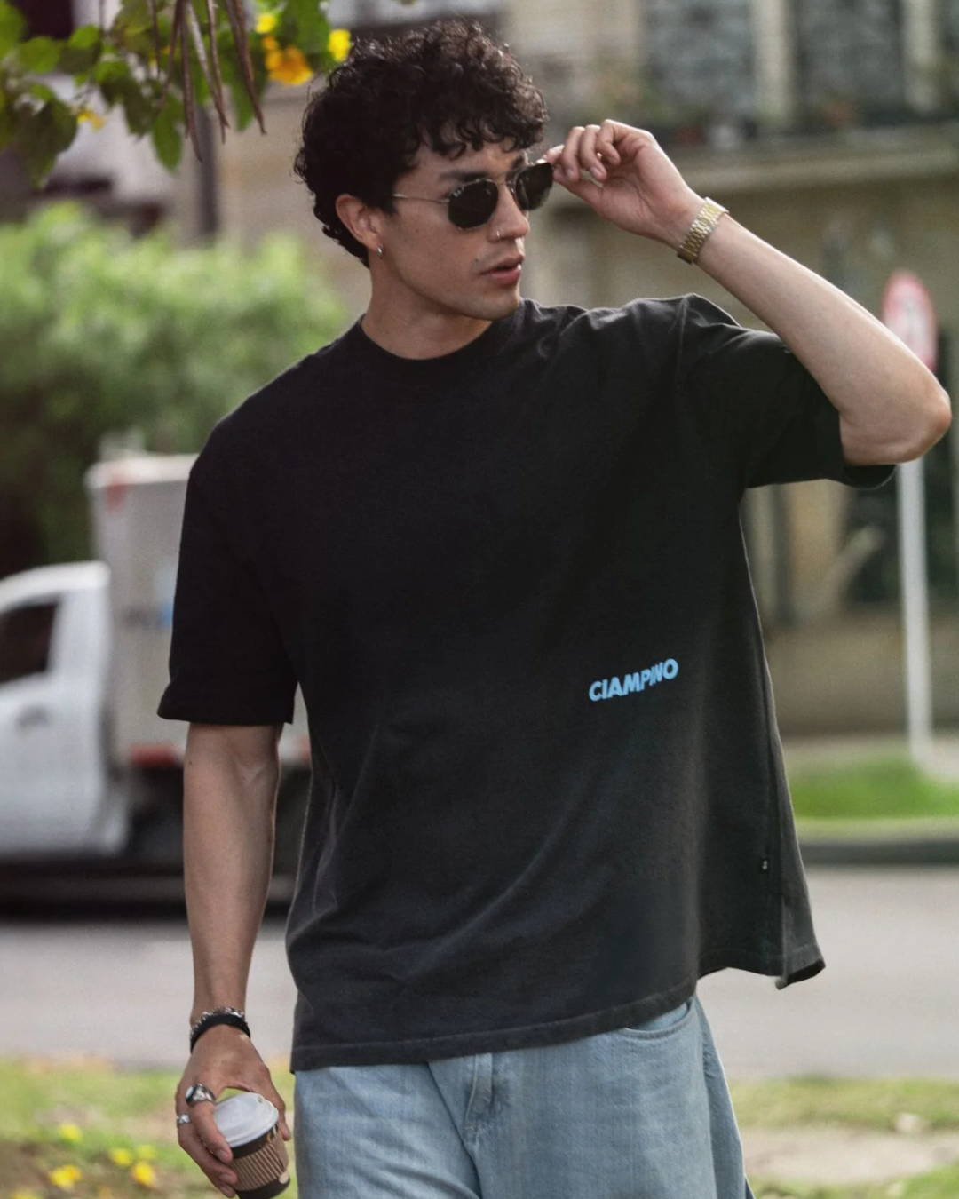 BOLD AZUL T-SHIRT - CIAMPINO