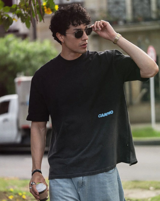 BOLD AZUL T-SHIRT - CIAMPINO