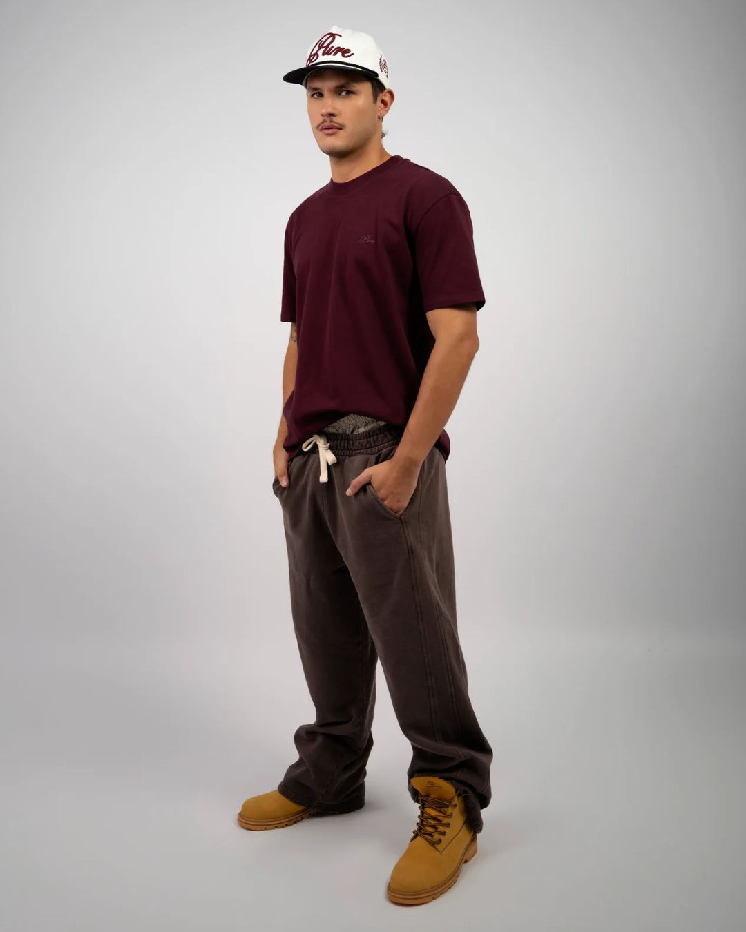 CLASSIC BURGUNDY T-SHIRT