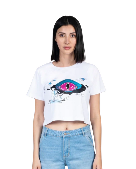 CROPTOP DISTOPIA BLANCO - CIAMPINO