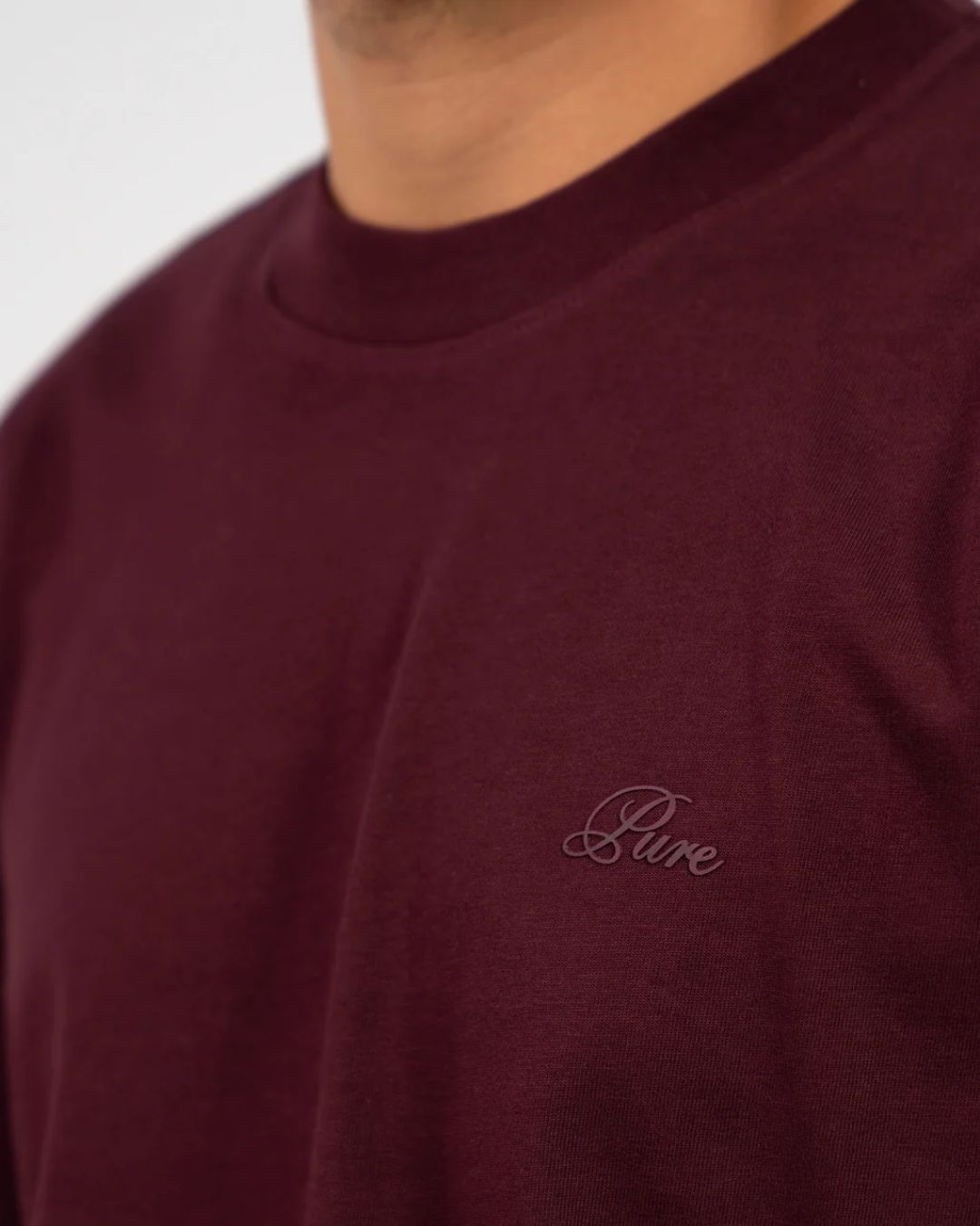 CLASSIC BURGUNDY T-SHIRT