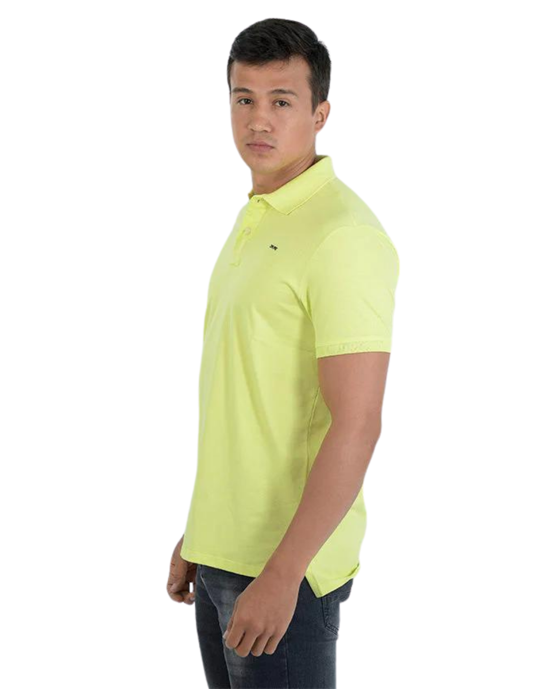 POLO BASICA VERDE FLUORESCENTE / RHBP-00102