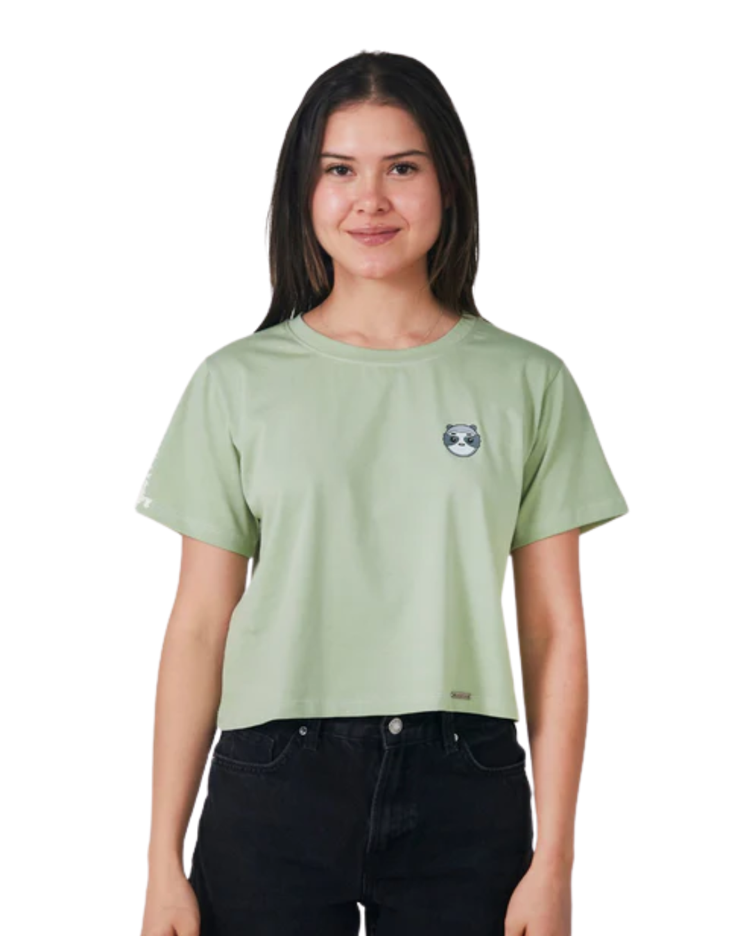 CROPTOP PEREZOSO VERDE - CIAMPINO