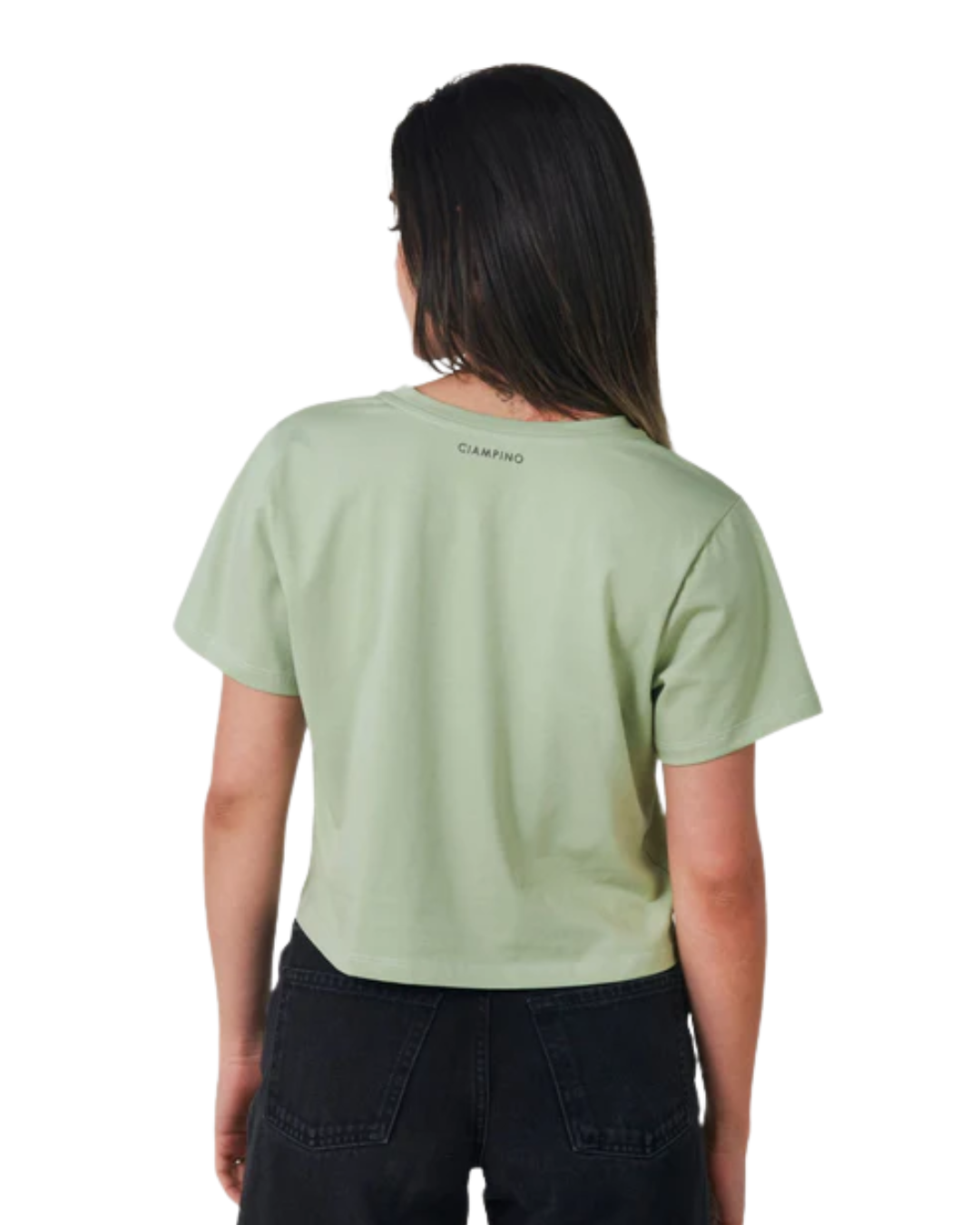 CROPTOP PEREZOSO VERDE - CIAMPINO