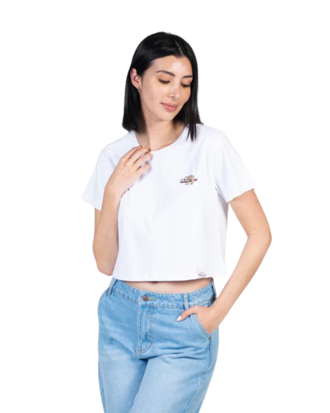 CROPTOP BLANCO - CIAMPINO