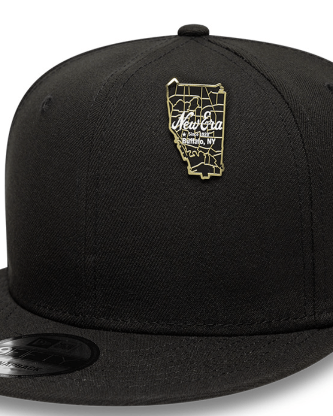 BUFFALO MAP PIN BADGE