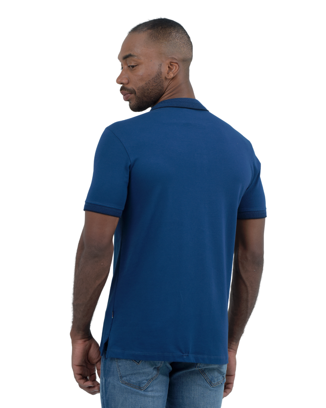 POLO BASICA AZUL - BLUE INC