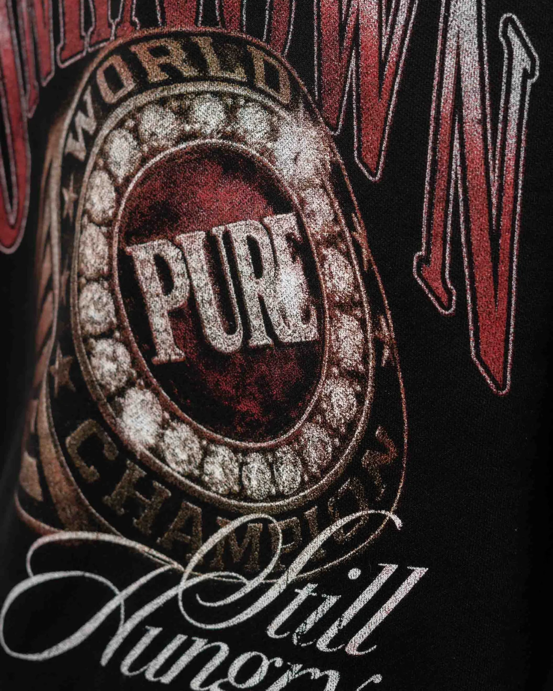STILL HUNGRY BLACK HOODIE
