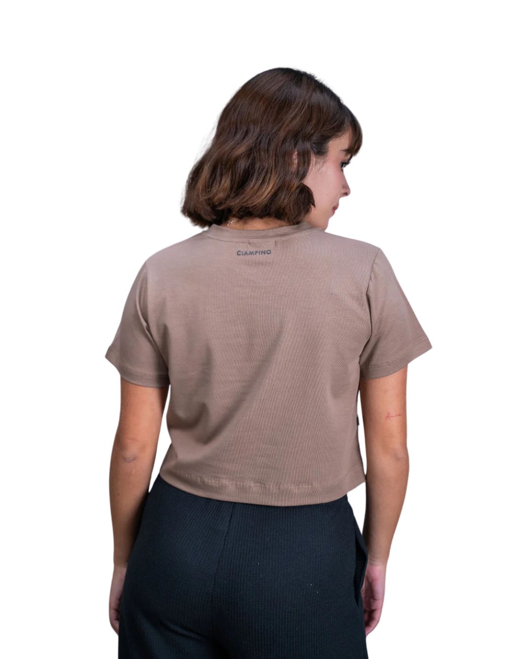 CROPTOP TAKEN TAUPE - CIAMPINO