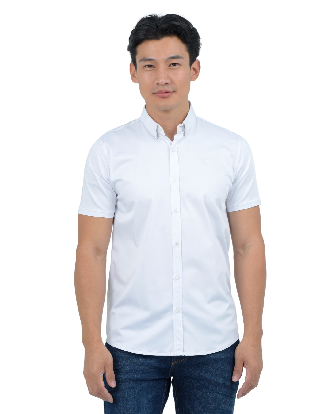 CAMISA BASICA BLANCA - BLUE INC