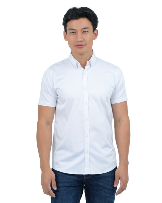 CAMISA BASICA BLANCA - BLUE INC