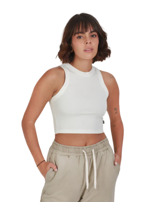 TANK TOP MARFIL / BASIC - CIAMPINO