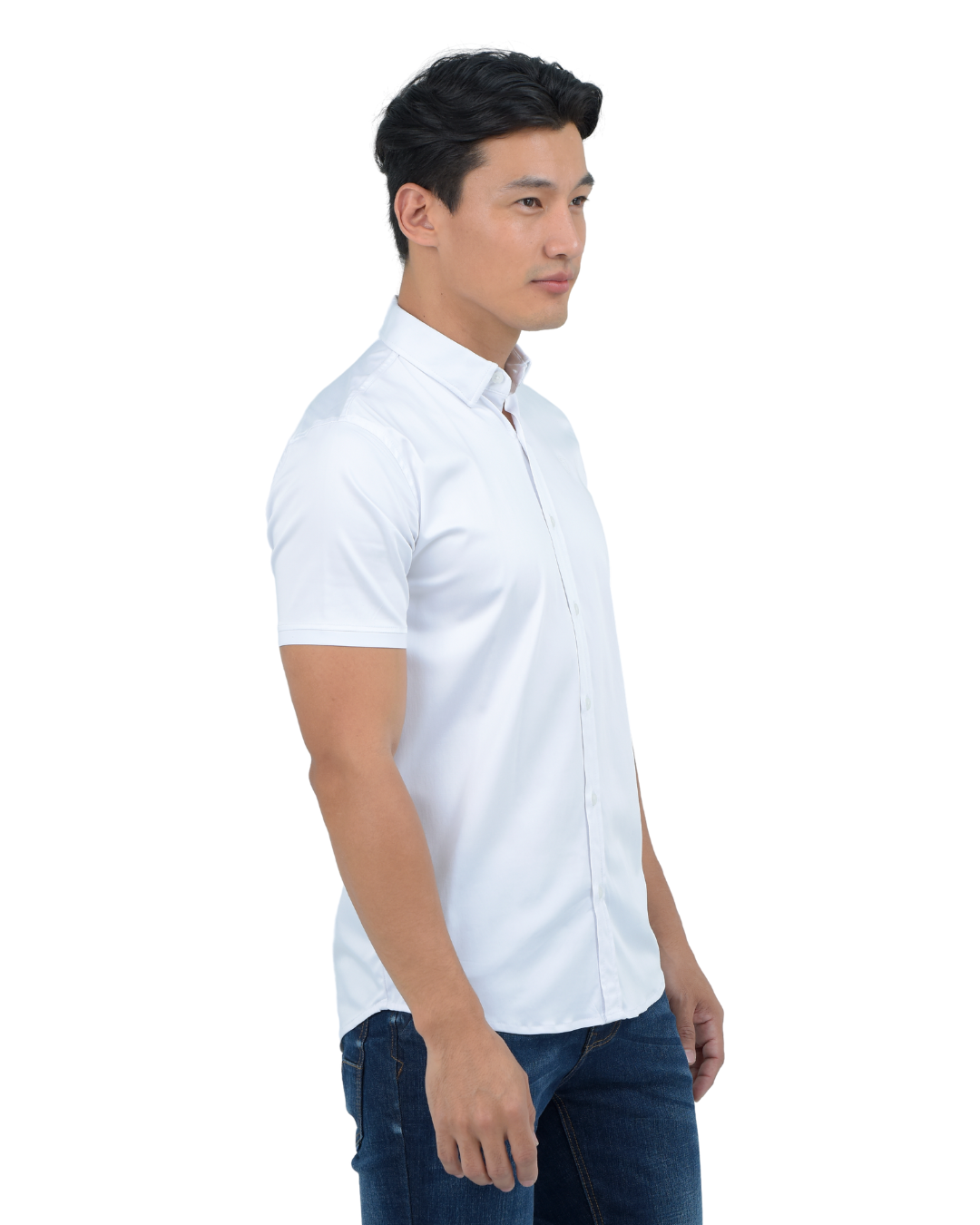 CAMISA BASICA BLANCA - BLUE INC
