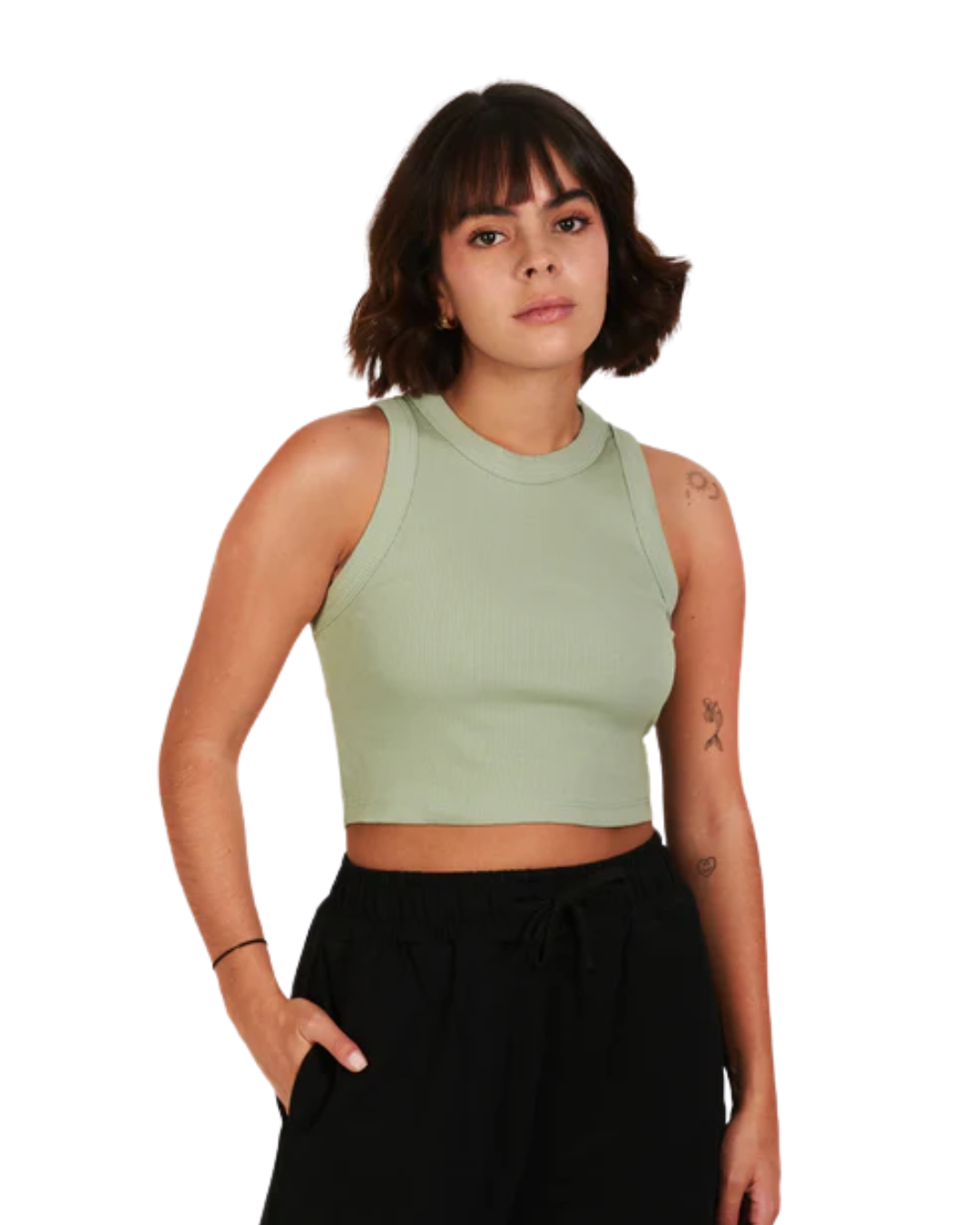 TANK TOP VERDE / BASIC - CIAMPINO