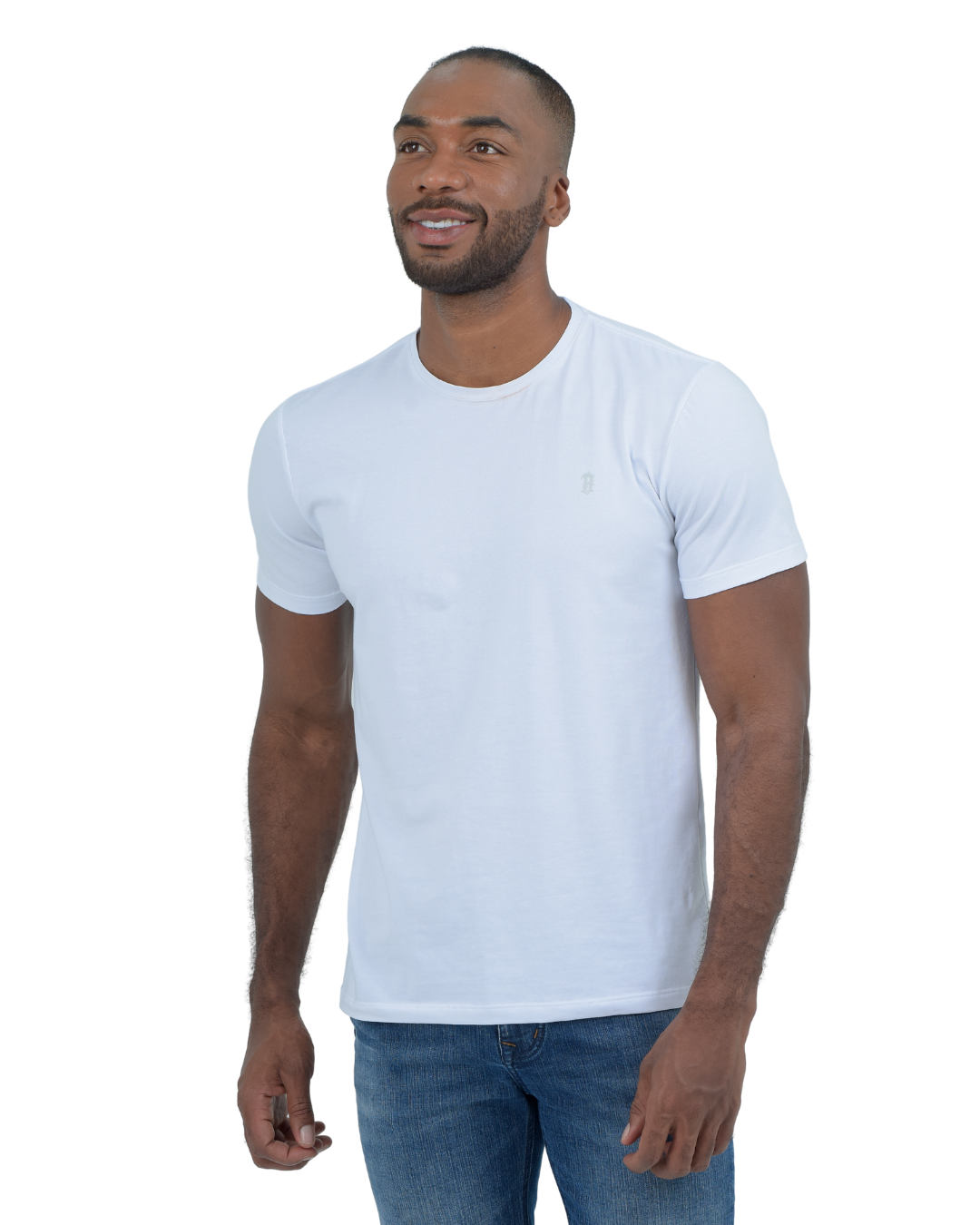 CAMISETA BASICA BLANCA - BLUE INC