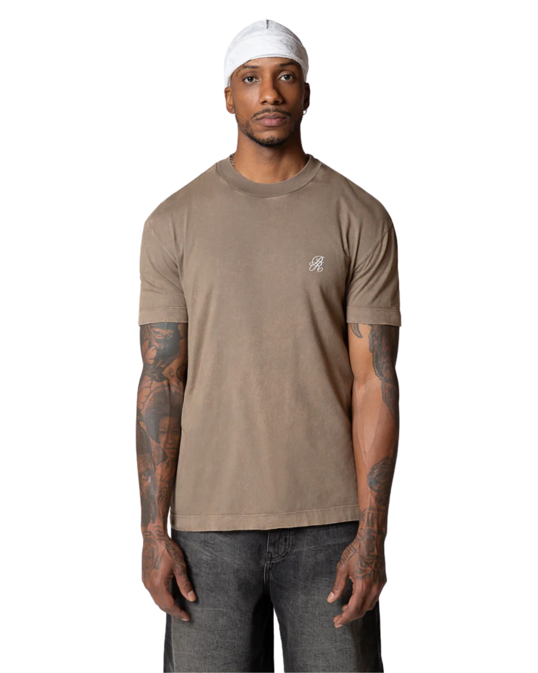 KNOCKOUT BROWN WASH STANDARD T-SHIRT