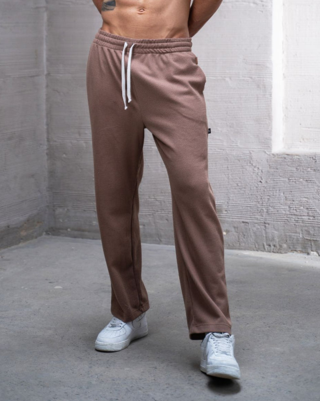 PANTALON GRID CAFÉ - CIAMPINO