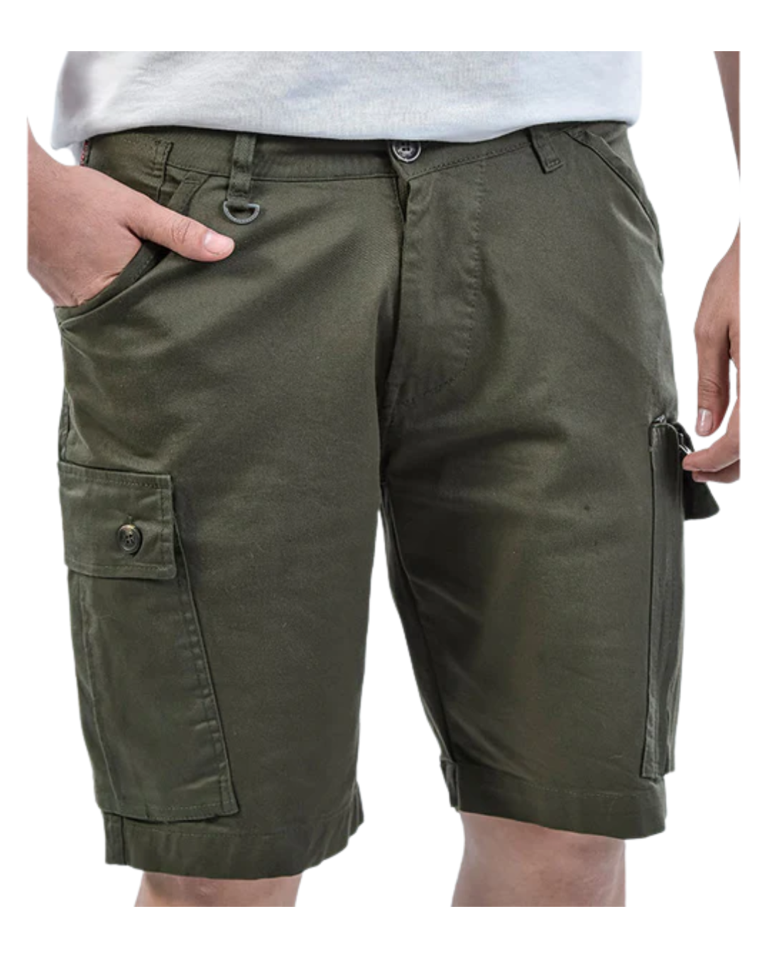 BERMUDA CARGO VERDE  - ROOTT+CO / RHBE-22007