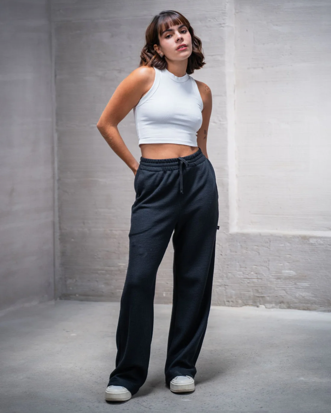 PANTALON GRID NEGRO - CIAMPINO