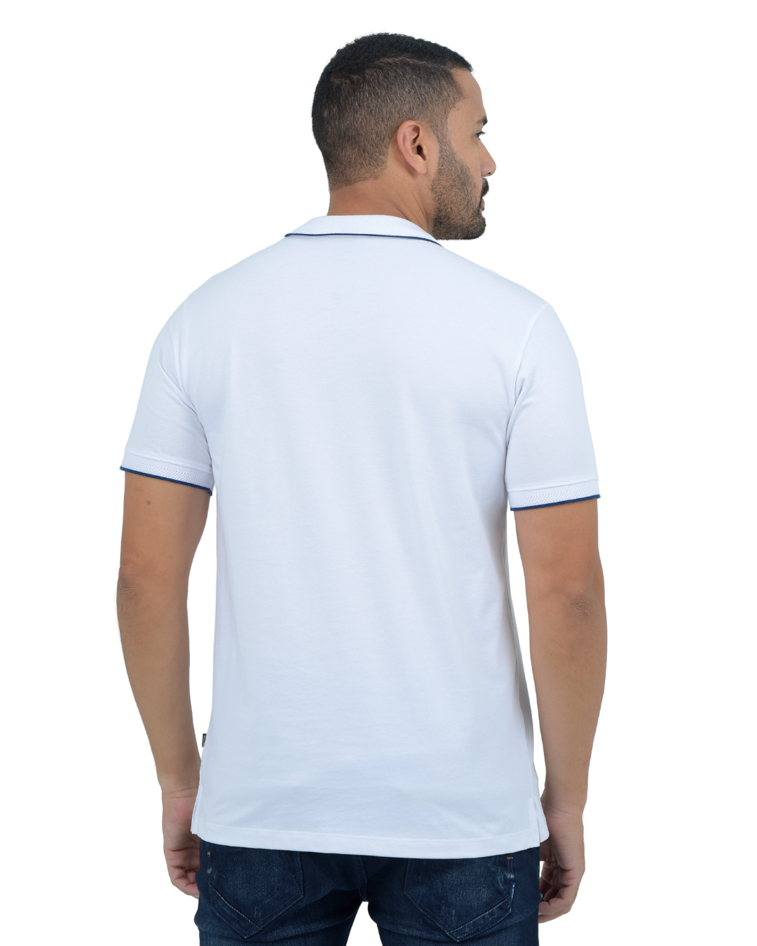 POLO BASICA BLANCA  - BLUE INC