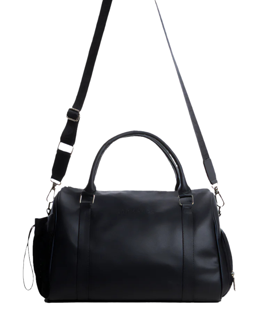 BLACK MINI DUFFEL BAG
