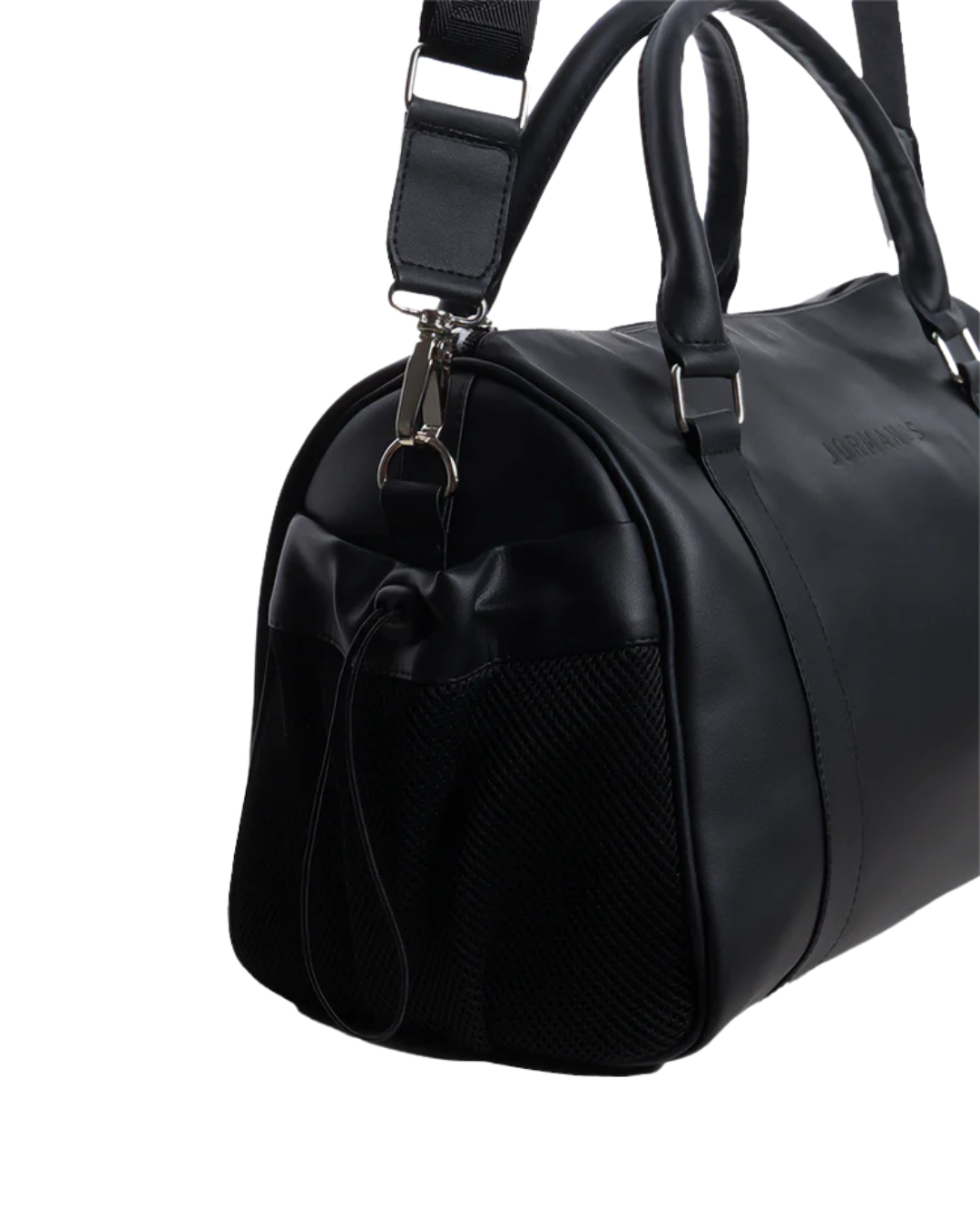 BLACK MINI DUFFEL BAG