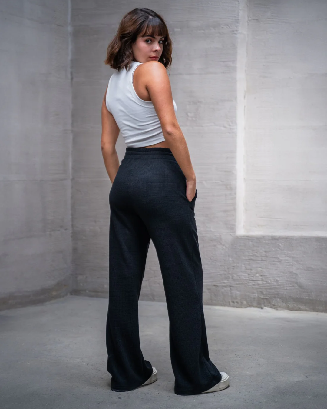 PANTALON GRID NEGRO - CIAMPINO