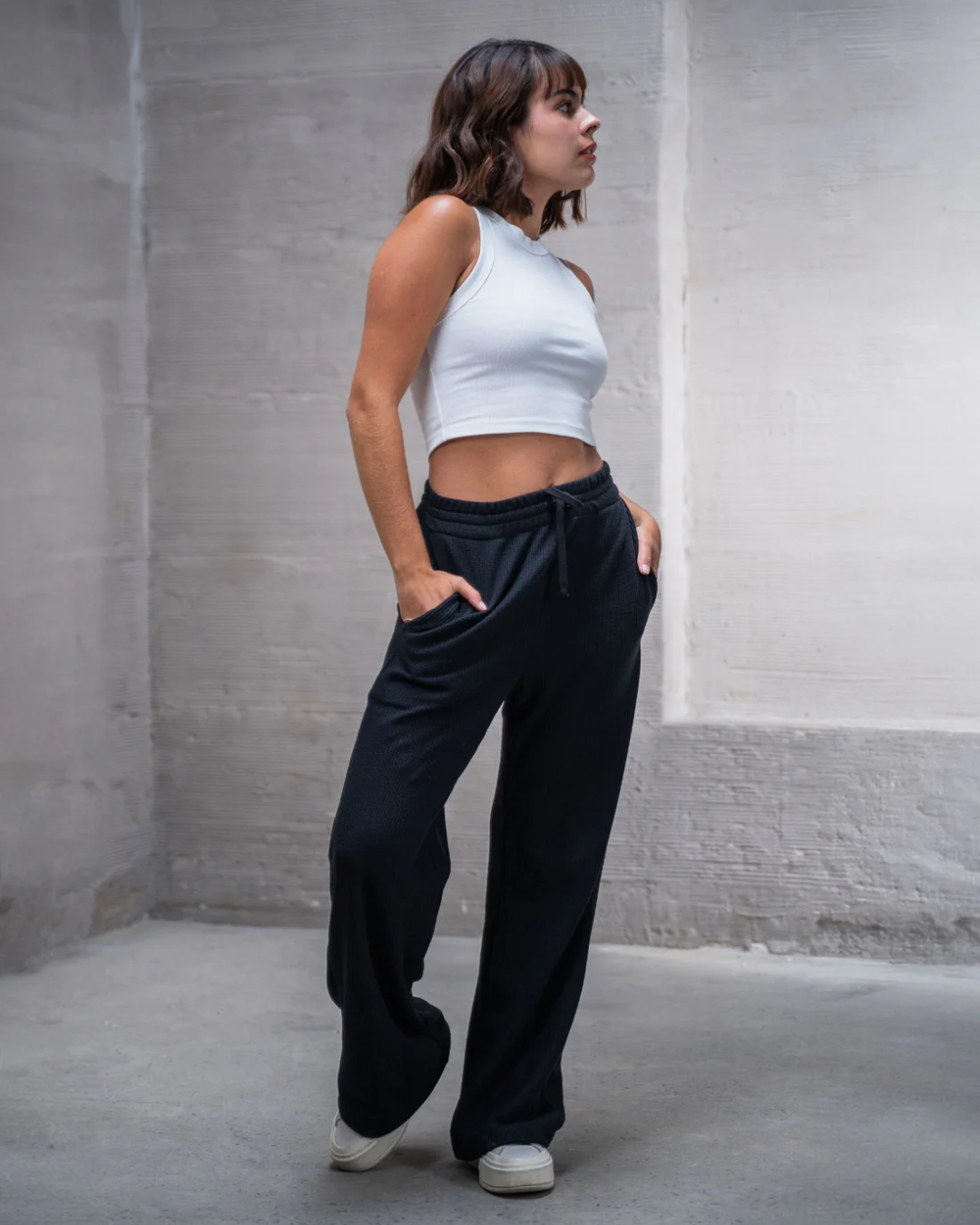 PANTALON GRID NEGRO - CIAMPINO