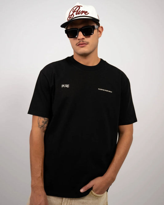 BLACK REGULAR T-SHIRT