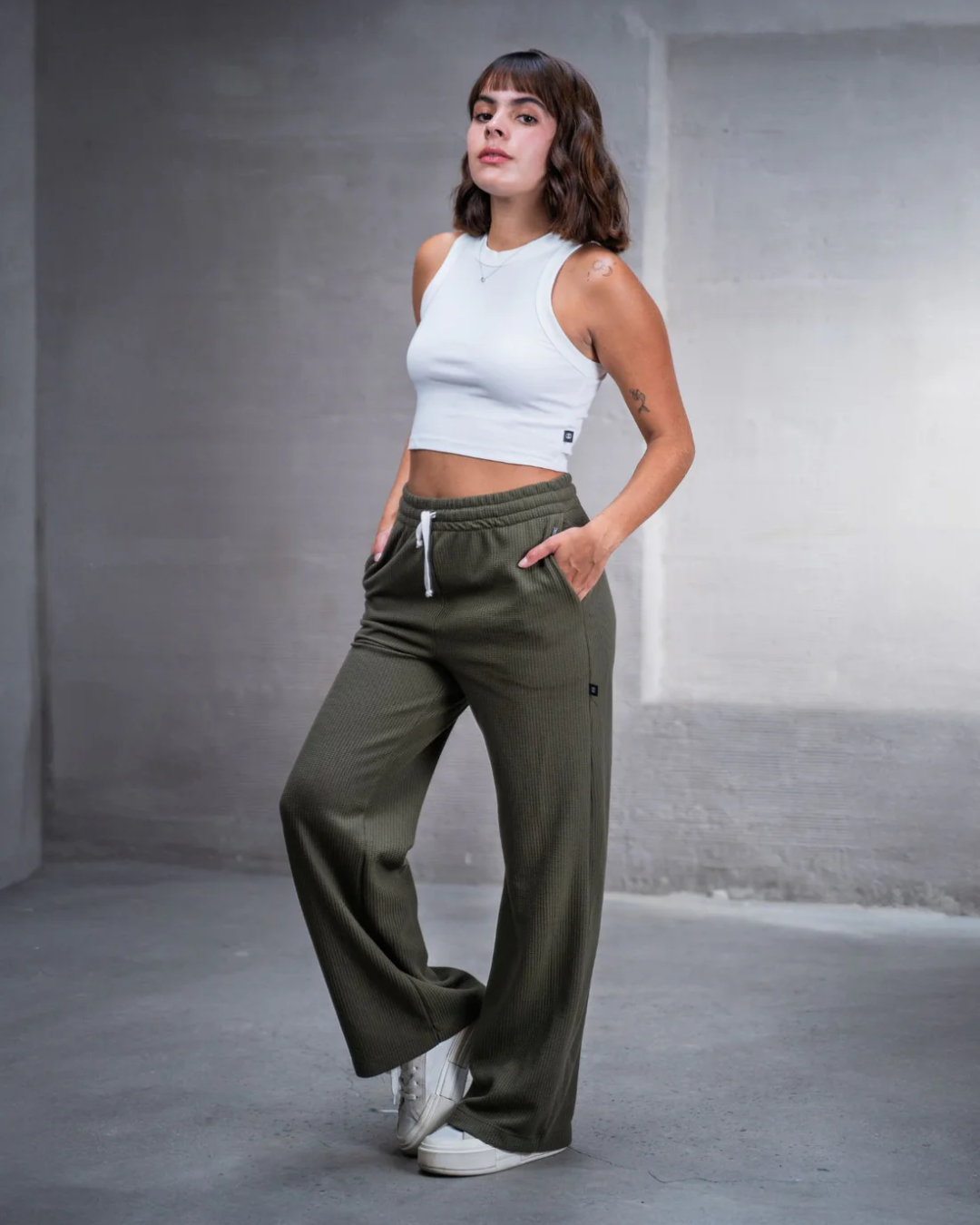 PANTALON GRID VERDE - CIAMPINO