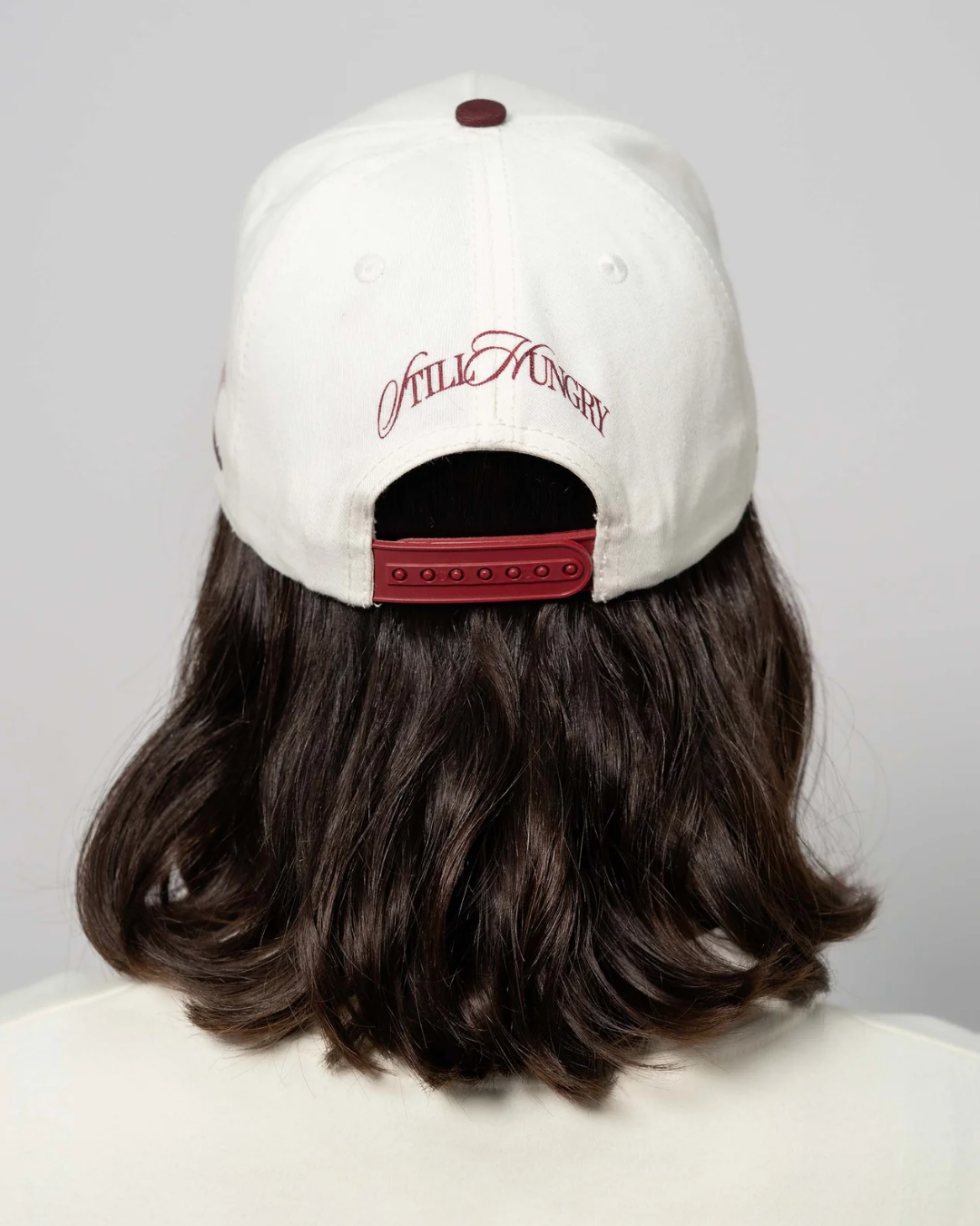 STILL HUNGRY BURGUNDY CAP