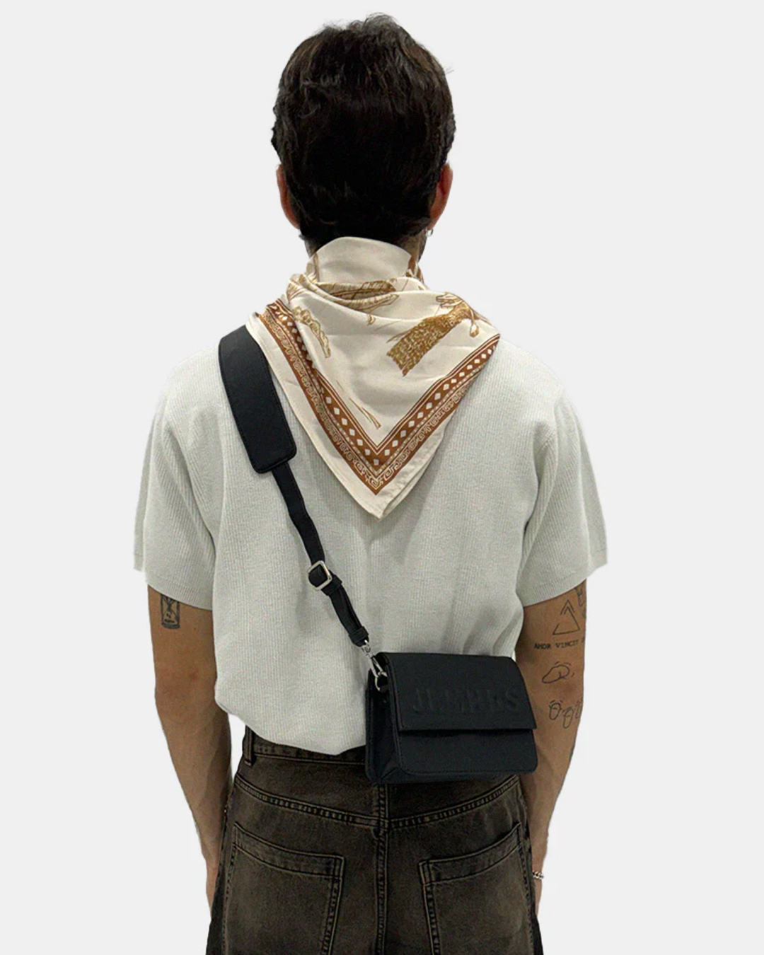 BLACK LETTER BAG