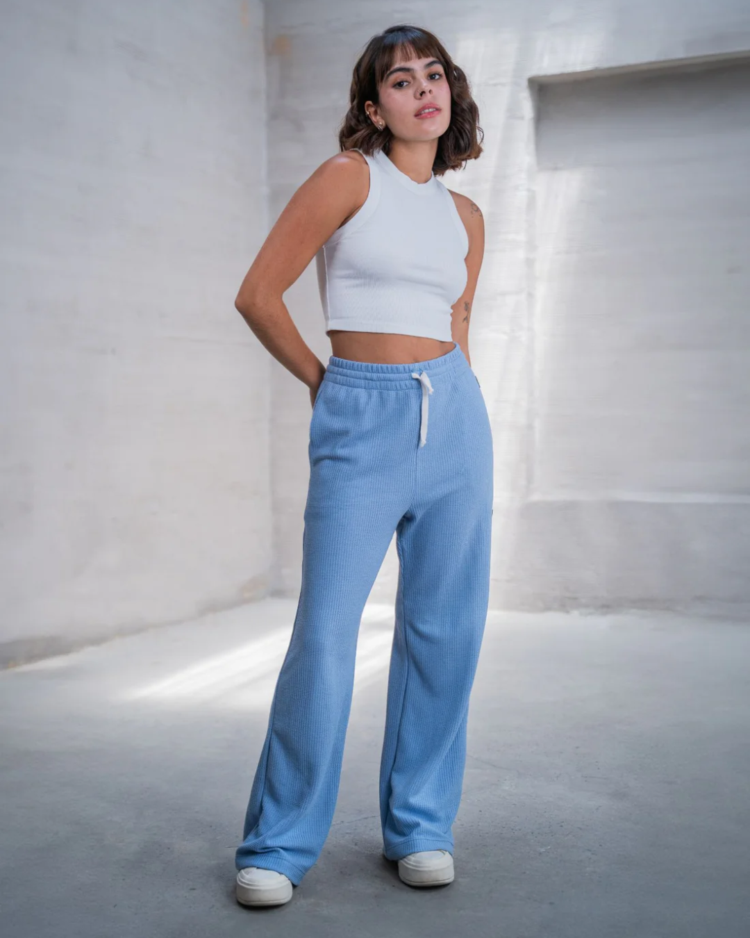 PANTALON GRID AZUL - CIAMPINO